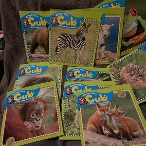 Ranger Rick Cub 1st Look At Animals Magazines Lot (10)